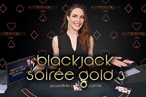 Blackjack Soirée Gold 3 - SUPERBET388